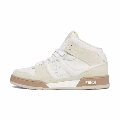 Fendi Match 'White Leather Low Top'
