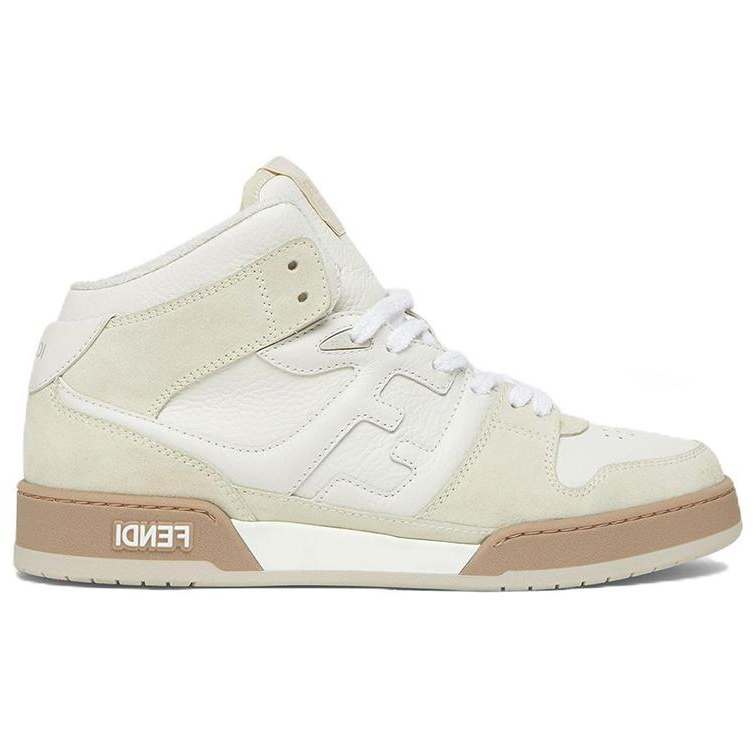 Fendi Match 'White Leather Low Top' 圖 2