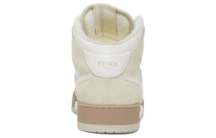 Fendi Match 'White Leather Low Top' 圖 5