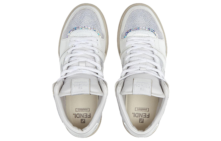 Fendi Match High 'Embossed Pattern White' 圖 3