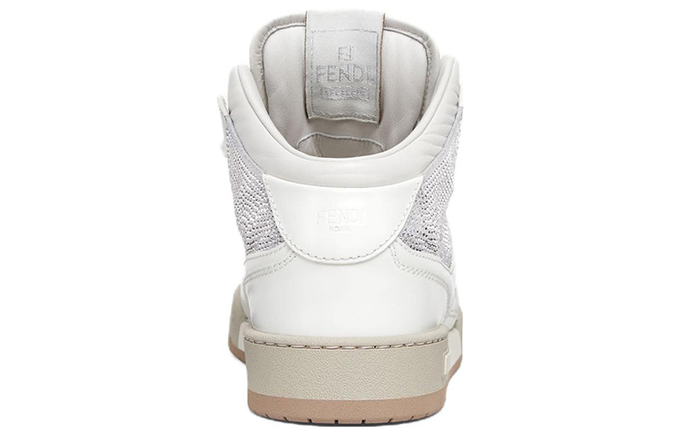 Fendi Match High 'Embossed Pattern White' 圖 4