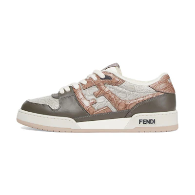 Fendi Match Low 'Grey Leather'