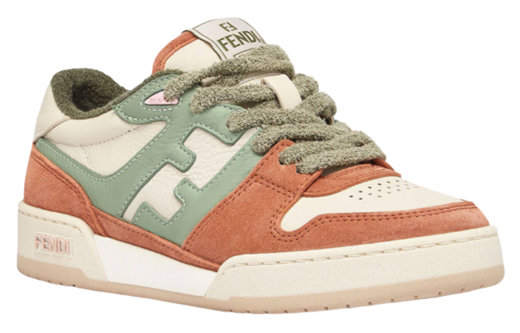 Fendi Match Low 'White Orange Green' 圖 3