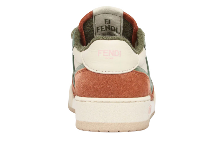 Fendi Match Low 'White Orange Green' 圖 5