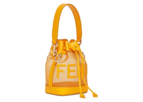Fendi Mini Mon Tresor Bucket Bag Orange Fendi Mini Mon Tresor Bucket Bag Orange