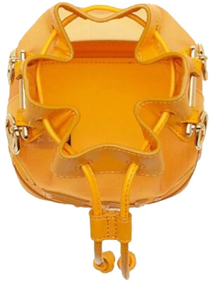 Fendi Mini Mon Tresor Beg Baldi Jingga Lookbook Fendi Mini Mon Tresor Beg Baldi Jingga