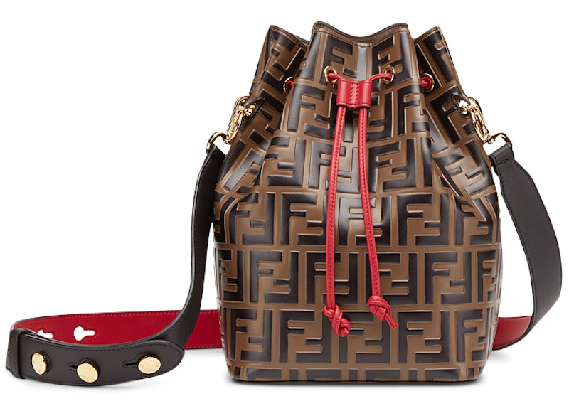 Fendi Mon Tresor Embossed FF Brown