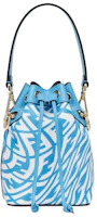 Fendi Mon Tresor Shoulder Bag Small Blue Fendi Mon Tresor Shoulder Bag Small Blue