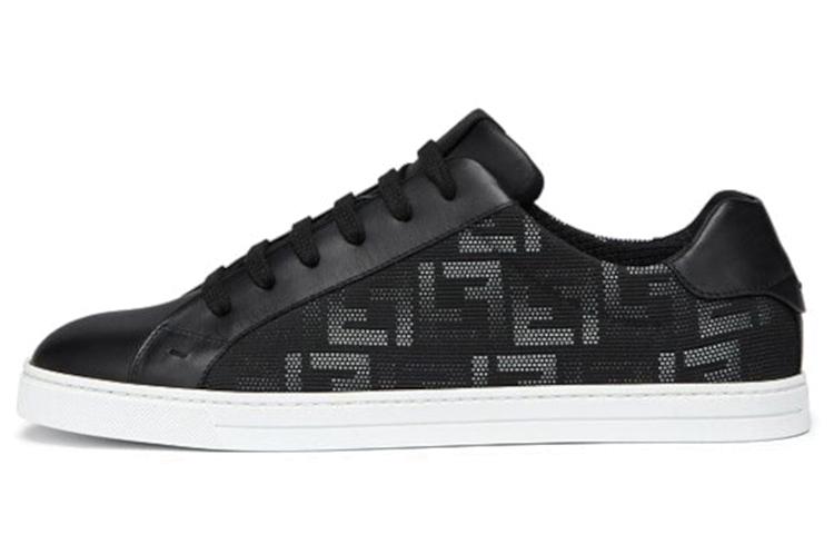 Fendi Monogram Low 'Street Style Logo Black'