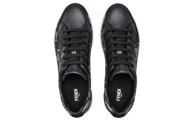 Fendi Monogram Low 'Street Style Logo Black' 圖 3