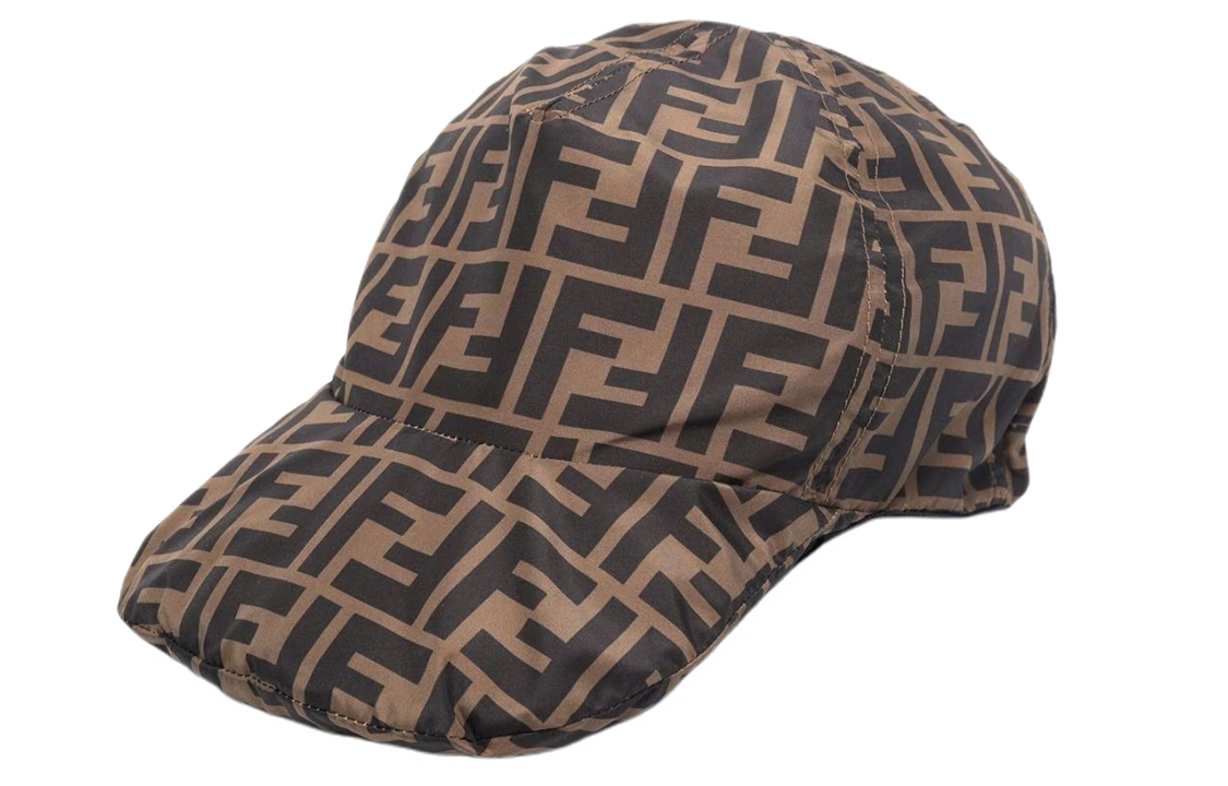 Order フェンディ モノグラムプリント ポリエステル ベースボールキャップ ユニセックス FXQ825AH7UF15B6