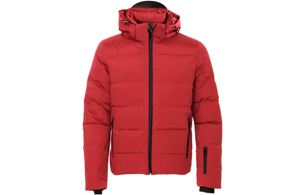 Lookbook 芬迪男款红色怪兽连帽羽绒夹克 FAA584A53DF0XDC