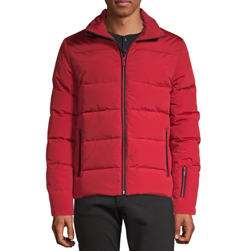 Shop 芬迪男款红色怪兽连帽羽绒夹克 FAA584A53DF0XDC