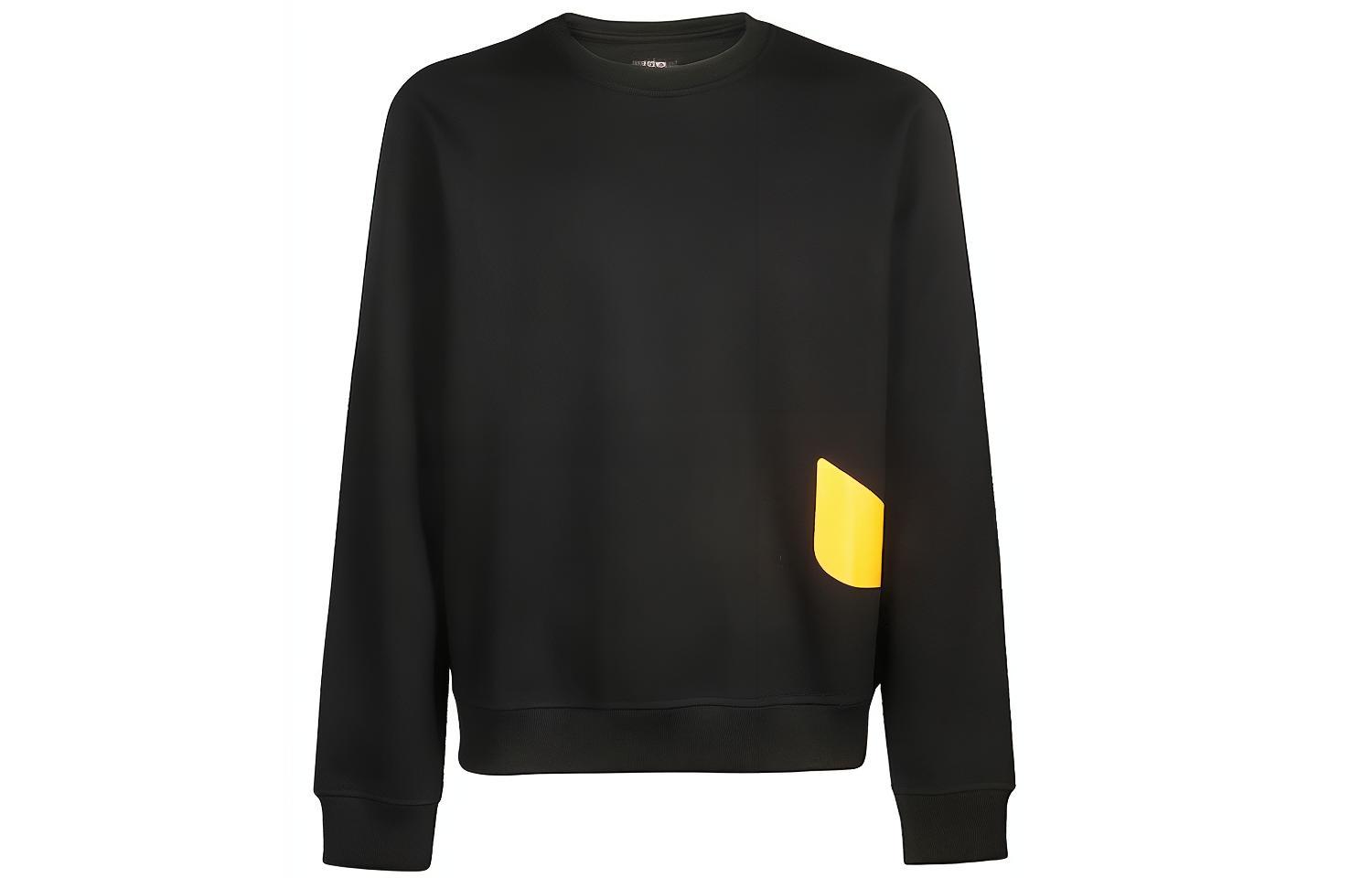 Fendi Monster Long-Sleeve Crewneck Sweatshirt Black () FY0944A7A7F0QA1