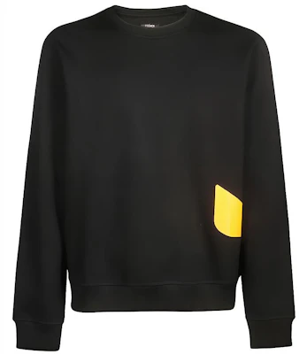 Fendi Monster Baju Sweater Lengan Panjang Hitam Crewneck FY0944A7A7F0QA1 Buy Fendi Monster Baju Sweater Lengan Panjang Hitam Crewneck FY0944A7A7F0QA1
