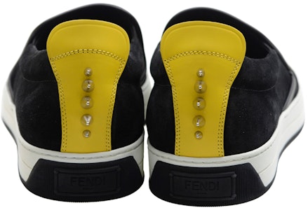 Fendi Monster Slip-On 'Hitam' 7E09042VBF0Y2V Lookbook Fendi Monster Slip-On 'Hitam' 7E09042VBF0Y2V