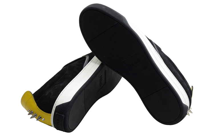 Shop 芬迪 怪兽一脚蹬 '黑色' 7E09042VBF0Y2V