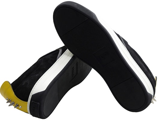 Fendi Monster Slip-On 'Black' 7E09042VBF0Y2V Shop Fendi Monster Slip-On 'Black' 7E09042VBF0Y2V