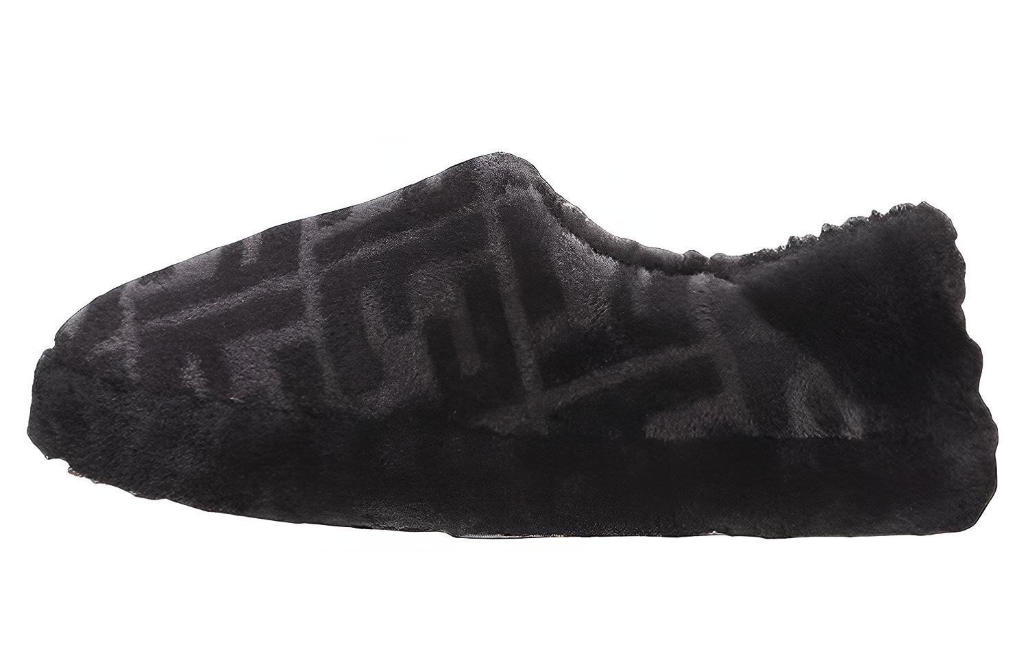 Fendi Mules 'Black Sheepskin' 7P1491AHH1F18SX