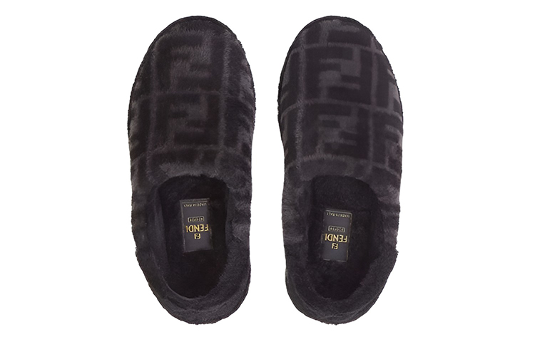 Fendi Mules 'Black Sheepskin' 圖 3