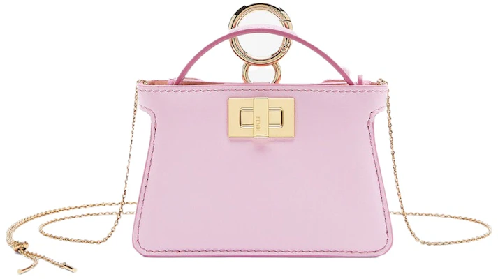Beg Talisman Rantai Silang Fendi Nano Peekaboo Lilac Buy Beg Talisman Rantai Silang Fendi Nano Peekaboo Lilac