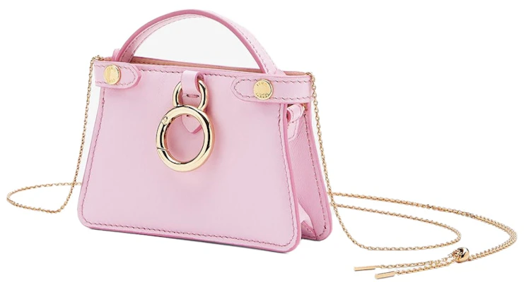 Beg Talisman Rantai Silang Fendi Nano Peekaboo Lilac Order Beg Talisman Rantai Silang Fendi Nano Peekaboo Lilac