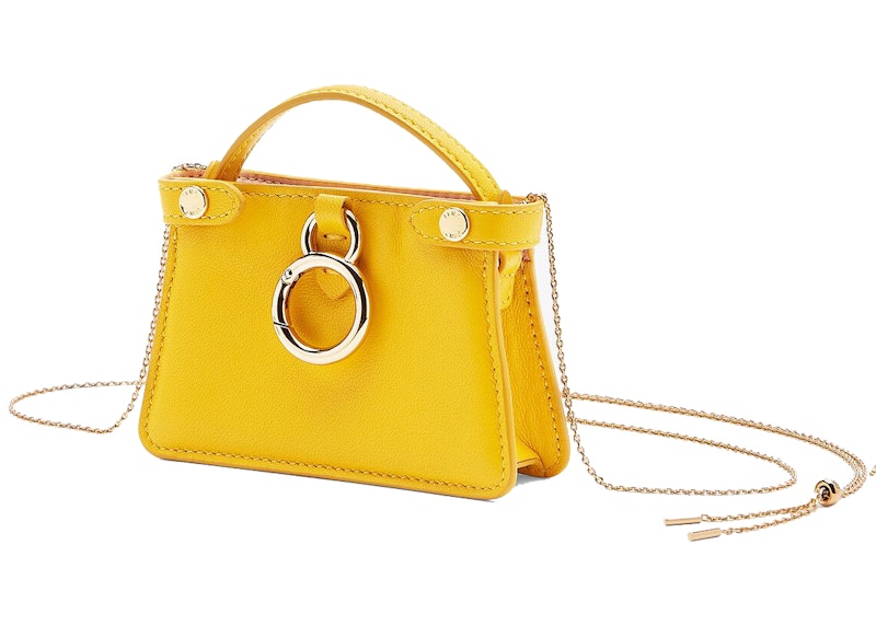 Order Beg Tautan Silang Pesona Nano Peekaboo Fendi - Kuning