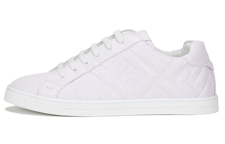 Buy Fendi Kulit Nappa Low '3D Macro FF - Putih' 7E1374ABNSF16HF