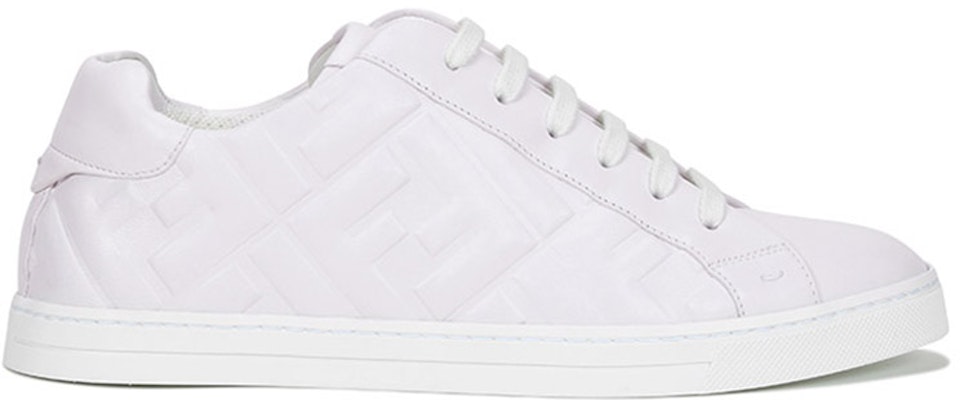 Fendi 纳帕皮3D Macro FF白色低帮鞋 7E1374-ABNS-F16HF Order Fendi 纳帕皮3D Macro FF白色低帮鞋 7E1374-ABNS-F16HF