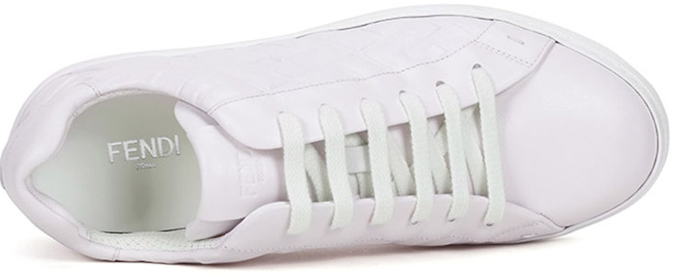 Fendi 纳帕皮3D Macro FF白色低帮鞋 7E1374-ABNS-F16HF Purchase Fendi 纳帕皮3D Macro FF白色低帮鞋 7E1374-ABNS-F16HF