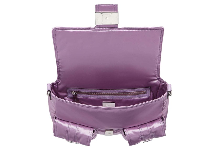 Lookbook Fendi Baguette de Nylon Púrpura