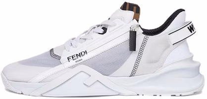 Fendi Nylon Low Top White 7E1392EKVF0AGX Fendi Nylon Low Top White 7E1392EKVF0AGX