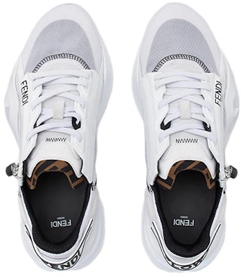 Fendi Zapatillas Bajas de Nylon Blancas 7E1392EKVF0AGX Lookbook Fendi Zapatillas Bajas de Nylon Blancas 7E1392EKVF0AGX