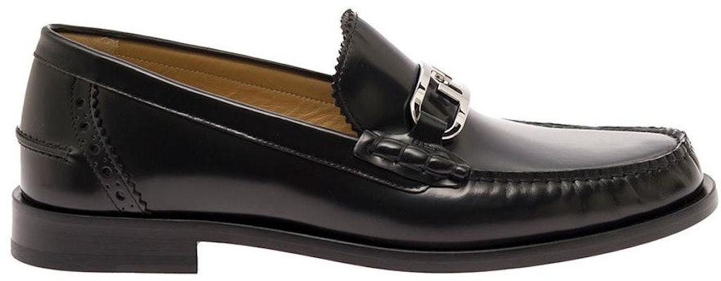 Fendi O'Lock 'Kasut Loafer Kulit Corak Hitam' 7D1557AK1TF0ABB Order Fendi O'Lock 'Kasut Loafer Kulit Corak Hitam' 7D1557AK1TF0ABB