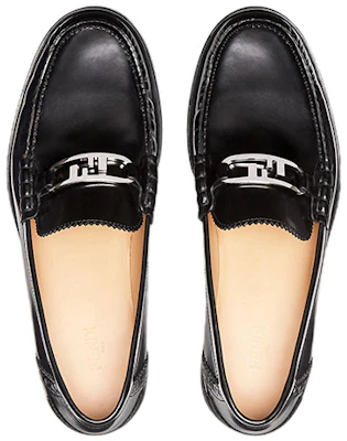 Fendi O'Lock 'Kasut Loafer Kulit Corak Hitam' 7D1557AK1TF0ABB Shop Fendi O'Lock 'Kasut Loafer Kulit Corak Hitam' 7D1557AK1TF0ABB