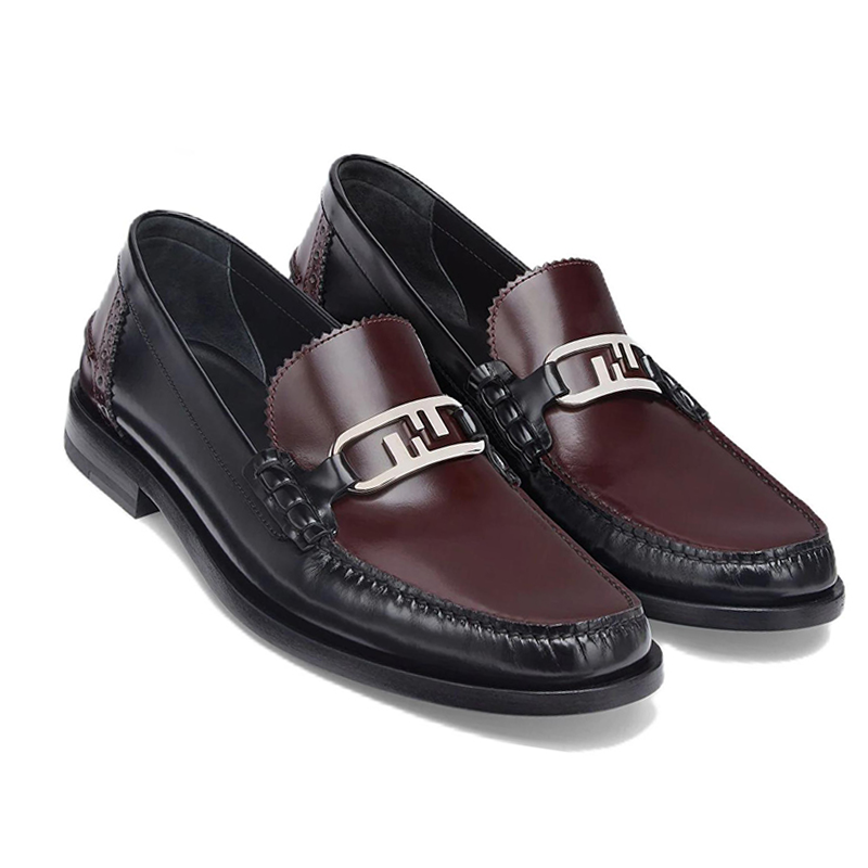 Order フェンディ O'Lock メンズレザーカジュアル 7D1557AK1TF1C64