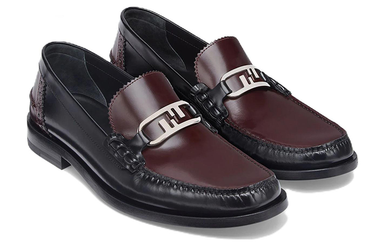 Lookbook フェンディ O'Lock メンズレザーカジュアル 7D1557AK1TF1C64