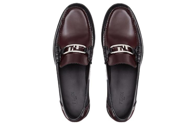 Shop フェンディ O'Lock メンズレザーカジュアル 7D1557AK1TF1C64