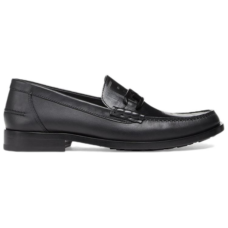 Fendi O'Lock Leather Loafer 'Black Pattern' 圖 2