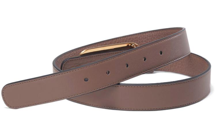 Details for FENDI O'Lock Leather Reversible Belt  Brown 3cm Width. 7C0475AH8XF1HR9