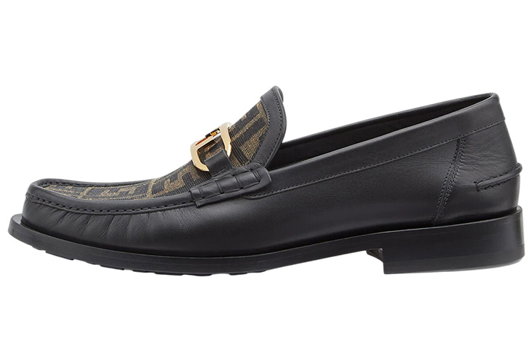 Fendi O'Lock Loafer 'Black' 7D1550AJZFF0R7R