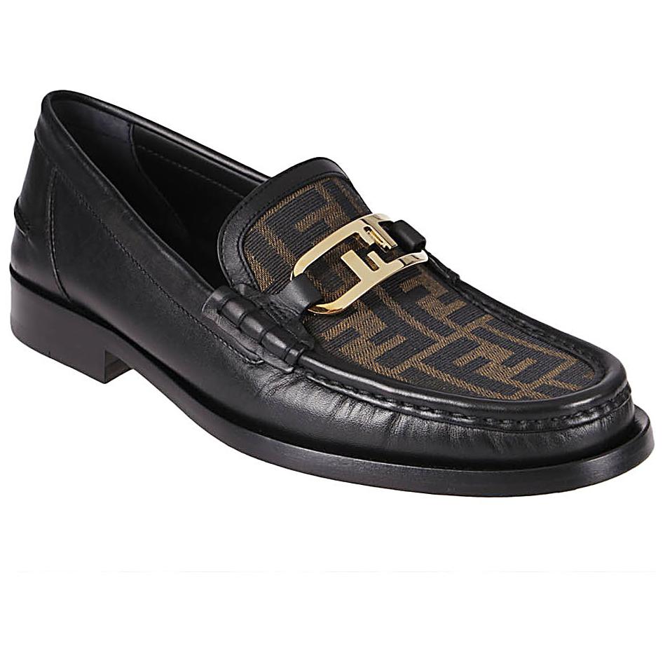 Lookbook Fendi O'Lock Loafer 'Hitam' 7D1550AJZFF0R7R