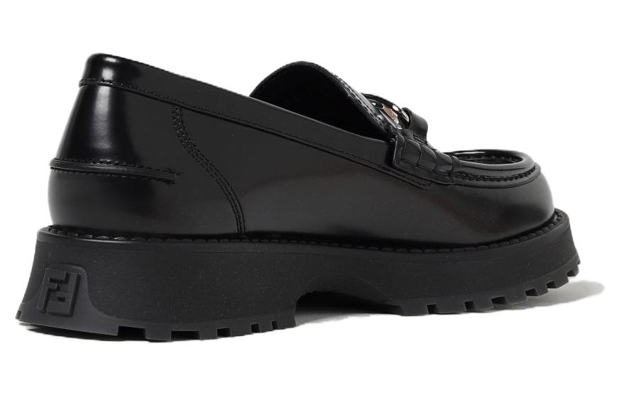 Lookbook Fendi O'Lock Loafer 'Hitam' 7D1579-69F-F0QA1