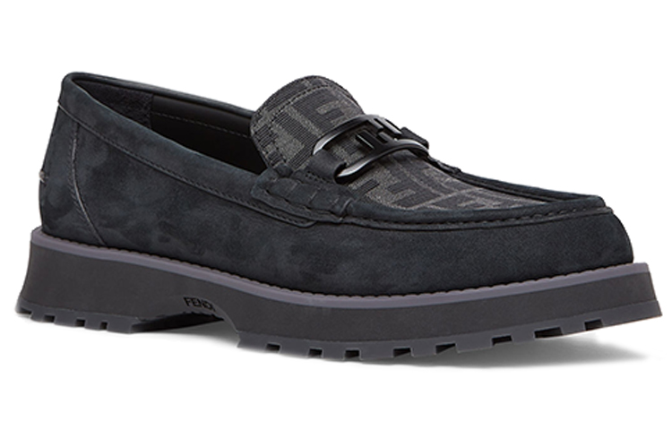 Fendi O'Lock Loafer 'Black Leather' 圖 3