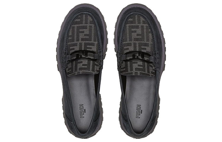 Fendi O'Lock Loafer 'Black Leather' 圖 4