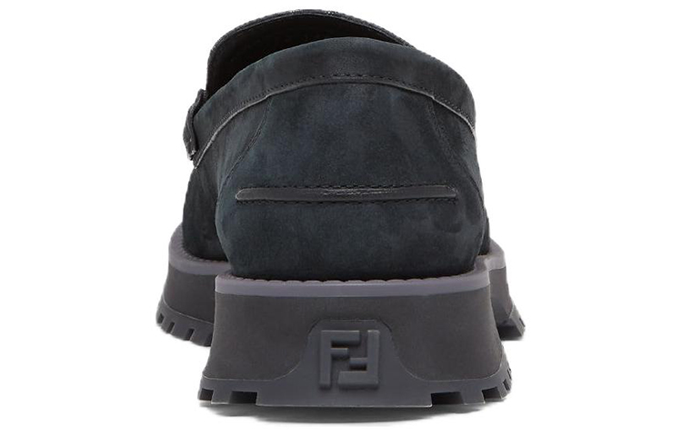 Fendi O'Lock Loafer 'Black Leather' 圖 5