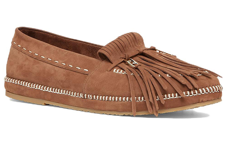 Fendi O'Lock Loafer 'Brown Tassel' 圖 3