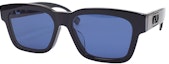 Buy FENDI O'Lock Rectangular Sunglasses for Men - Black/Dark Blue FE40107F-01V