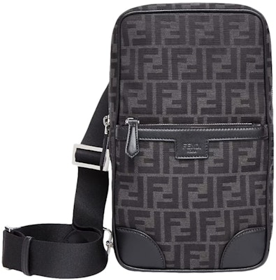 Fendi One-Shoulder Travel Backpack FF Jacquard Fabric Multicolour Buy Fendi One-Shoulder Travel Backpack FF Jacquard Fabric Multicolour