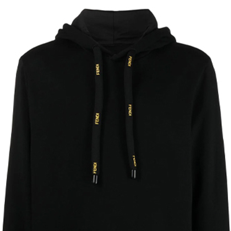 Purchase 芬迪黑色系绳连帽卫衣 FY0212AHC3F0QA1